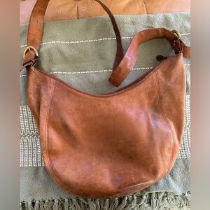 Vintage 90’s Coach Wooster tan purse